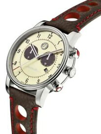 【送料無料】　腕時計　クロノグラフメルセデスベンツクラシックwristwatch man chronograph original mercedes benz leather classic 300 sl