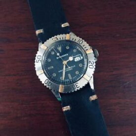 【送料無料】　腕時計　サブプロフェッショナルメートルダイバーauthentic bucherer sub professional 200 meters 7 jewels brevet diver wristwatch