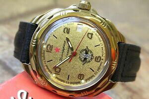 �y���������z�@�r���v�@�{�X�g�[�Nkomandirsky���V�A219451vostok komandirsky russian military wrist watch 219451