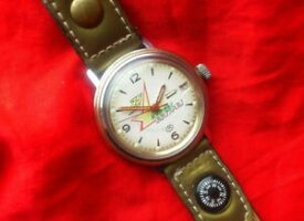 【送料無料】　腕時計　ロシアヴォストークビンテージソビエトウォッチソメンズrare russian watch vostok vintage soviet ussr wristwatch mens