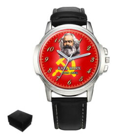 【送料無料】　腕時計　カールマルクスドイツメンズウォッチkarl marx german philosopher gents mens wrist watch gift engraving