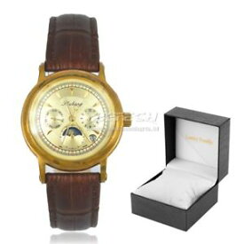 【送料無料】　腕時計　メンズステンレススチールクォーツgenuine leather mens wrist watches stainless steel date 24 hours display quartz