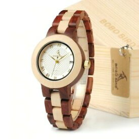 【送料無料】　腕時計　ファッションアナログラグジュアリーwatch women wood quartz wooden fashion watches analog bamboo gift wrist luxury