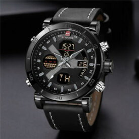 【送料無料】　腕時計　メンズストラップデジタルmens digital watch with strap in leather, wristwatch naviforce