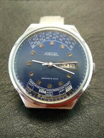 【送料無料】　腕時計　カレッジビンテージソraketa perpetual guarantee college vintage watch made in ussr