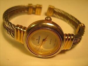 �y���������z�@�r���v�@�v�W���[�N�I�[�c�A�i���O*working* womens wristwatch peugeot quartz analog [h5c4]