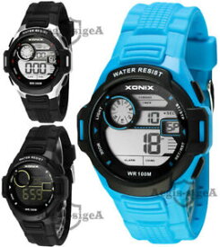【送料無料】　腕時計　メンズデジタルスポーツメートルwristwatch mens xonix digital sports many functions wr100m