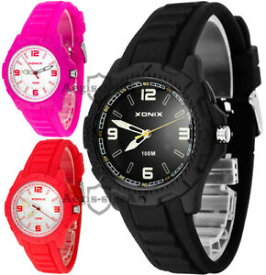 【送料無料】　腕時計　アナログメートルmodern analog wristwatch xonix for ladies children wr100m