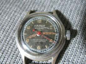 【送料無料】　腕時計　アンティークold antique antimagnetic wristwatch orator 1940s