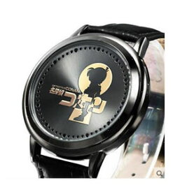 【送料無料】　腕時計　コナンコスプレタッチdetective conan led touch screen leather waterproof wristwatch cosplay