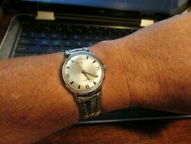 【送料無料】　腕時計　ビンテージステンレスブレスレットウォッチvintage timex watch with coool bmc stainless bracelet 1960s 2017 2468