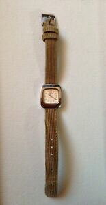 yz@rv@tXv`fB[XNH[cR[fCU[EHb`Xgbvfrench opex petite ladies quartz watch corduroy leather strap
