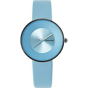 �y���������z�@�r���v�@���f�B�[�X��ladies lambretta cielo blue leather watch rrp 58