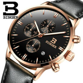 【送料無料】　腕時計　ホットクロノグラフスポーツクオーツブランドウォッチbinger hot chronograph men watches sports quartz watch luxury brand watch men 20