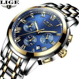 【送料無料】　腕時計　ligeトップブランドビジネスクオーツlige mens wristwatches top brand luxury fashion business quartz wristwatch men