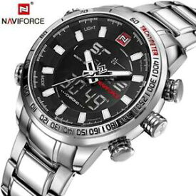 【送料無料】　腕時計　メンズクオーツアナログファッションスポーツnaviforce mens quartz analog watch luxury fashion sport wristwatch waterproof st
