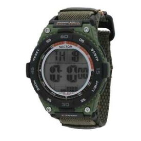 【送料無料】　腕時計　ウォッチマンデジタルデュアルタイムアラームアーミーグリーンメートルwatch man sector, digital, dual time, alarm, 47 mm, army green, 100 metres