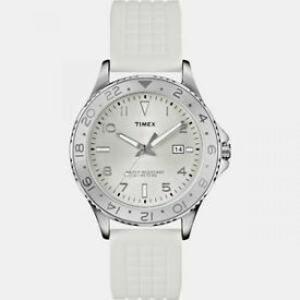 【送料無料】　腕時計　メンズホワイトウォッチ timex t2p030 mens kaleidoscope white watch rrp 4999