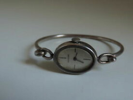 【送料無料】　腕時計　カイザーspangenuhr925シルバーマニュアル70erkaiser hour, ladies wristwatch, spangenuhr, 925 silver, manual winding, 70er years