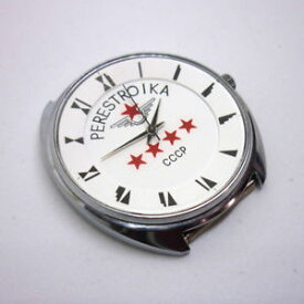 【送料無料】　腕時計　ビンテージソペレストロイカクォーツrare vintage soviet luch perestroika 7 jewels 2356 quartz watch