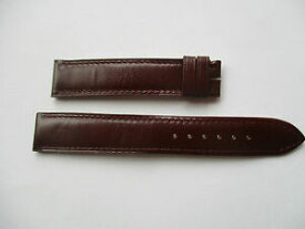 【送料無料】　腕時計　レザーウォッチストラップボルドーレザーleather watch strap bordeaux leather lined t16