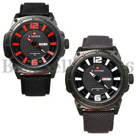 【送料無料】　腕時計　メンズステンレススチールクオーツアナログmilitary mens leather date waterproof stainless steel quartz analog wrist watch