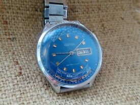 【送料無料】　腕時計　ヴィンテージソvintage wristwatch ussr raketa college day amp; date indication