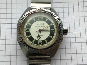 �y���������z�@�r���v�@ussr�\17�{�X�g�[�Nvostok amphibian antimagnetic rare wrist ussr soviet watch 17 jewels