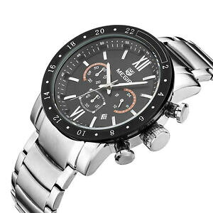 �y���������z�@�r���v�@megir�X�e�����Xmegir famous brand men watches luxury watches military stainless steel