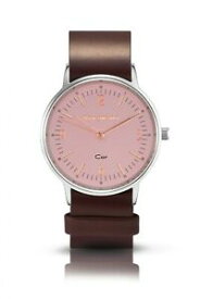 【送料無料】　腕時計　レディースメンズシルバーアナログクォーツピンクbergmann ladies mens wristwatch cor silver analog quartz pink zifferblat