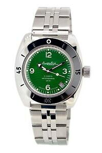 �y���������z�@�r���v�@���H�X�g�[�N���V�A�}�j���A���_�C�o�[vostok amphibian russian military man watch auto diver 200 m amphibia 150348