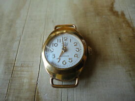 【送料無料】　腕時計　zarjaヴィンテージussrソビエトgiltmarvelous condition zarja vintage ussr soviet watch ladies wristwatch gilt