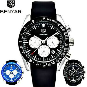 yz@rv@SVR[AiO}`t@NVYX|[cbenyar rubber silicone analog multi function mens waterproof luxury watch sport