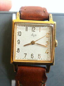 【送料無料】　腕時計　ビンテージソロシアメンズvintage ussr wristwatch russia mens 1960s luch gold plated rare