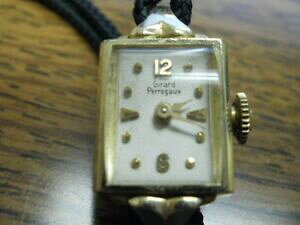 �y���������z�@�r���v�@���f�B�[�X�r���e�[�Wladies vintage girard perregaux wristwatch