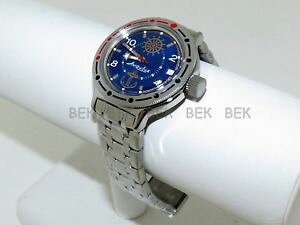 �y���������z�@�r���v�@���H�X�g�[�N���V�A�}�j���A���_�C�o�[vostok amphibian russian military man watch auto diver 200 m amphibia 420374