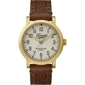 【送料無料】　腕時計　レザーブラウンtimex wristwatch man originals university tw2p96700 leather brown low