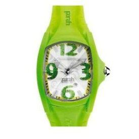 【送料無料】　腕時計　メートルウォッチグリーンラバーウォッチオリジナルchronotech women watch parah ct7134m07 only time green rubber watch original