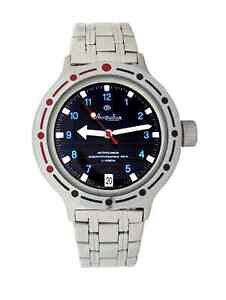 �y���������z�@�r���v�@���H�X�g�[�N���V�A�}�j���A���_�C�o�[vostok amphibian russian military man watch auto diver 200 m amphibia 420268