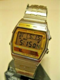 【送料無料】　腕時計　クオーツデジタルアラームタイマーデュアルタイムゾーンウォッチrare timex quartz digital watch alarm chronoghaph timer dual time zone