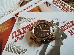 送料無料 腕時計 ロシアvostokrussian vostokrussian case rare 品多く watch 贈答 vostok