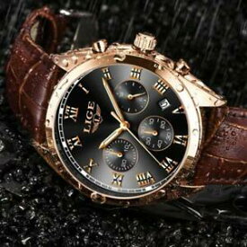 【送料無料】　腕時計　ファッショントップブランドスポーツゴールドクオーツlige men wristwatches fashion top brand luxury sport gold quartz wristwatch men