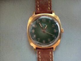 【送料無料】　腕時計　ヴィンテージソvintage luch 1970s cal2209 ussr wrist watch gold plated 23 jewels