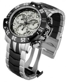 【送料無料】　腕時計　メンズクロノグラフトーンブレスレット mens invicta 23804 50mm subaqua poseidon chronograph two tone bracelet watch