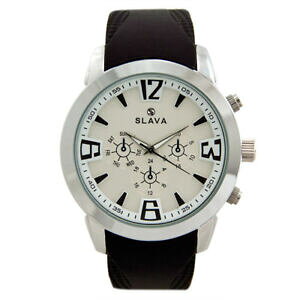 �y���������z�@�r���v�@���V�Aslava sl10096 mens�p���W�E��3atmrussian watch slava sl10096 mens wrist watch palladium plated 3atm gift for men