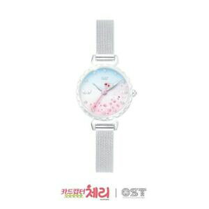 yz@rv@carcaptorx ost kinomotoJXJ[hbVcollabo eccarcaptor sakura x ost kinomoto crow card blossom mesh watch collabo ec