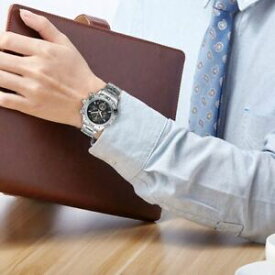 【送料無料】　腕時計　ステンレススポーツアナログクオーツfashion analog quartz wrist watches men luxury stainless steel sport watches