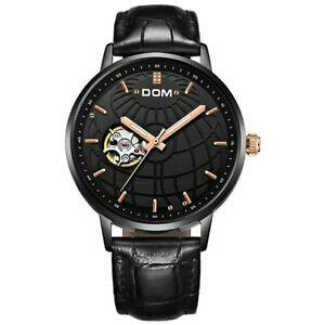 �y���������z�@�r���v�@dom reloj mecanico de lujo�p��relojde cueroreloj aut r6f7dom reloj mecnico de lujo para hombre reloj de cuero impermeable re