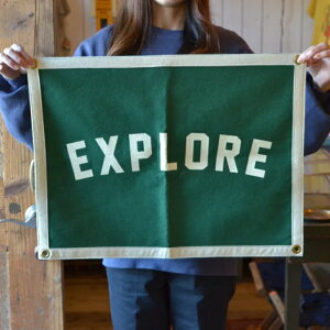 �I�b�N�X�t�H�[�h�y�i���g �G�N�X�v���[���[OXFORD PENNANT CAMP FLAG EXPLORE