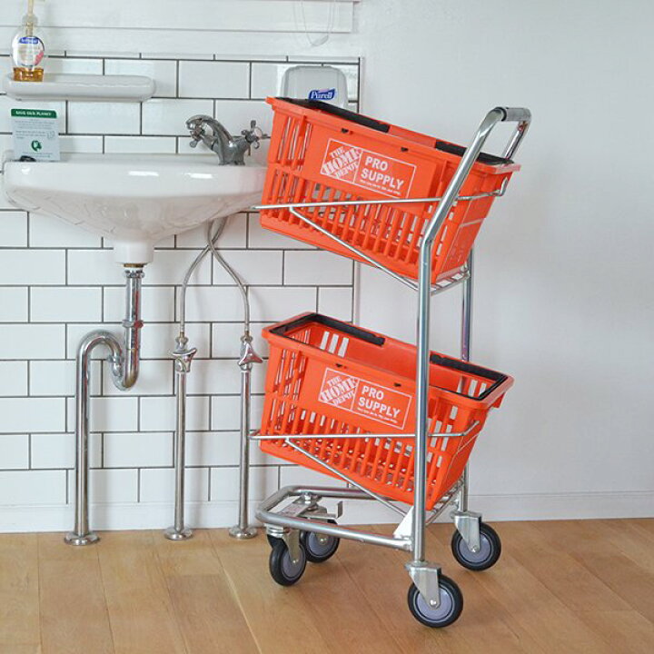 楽天市場】HOME DEPOT BASKET CART アメリカショッピングカート 